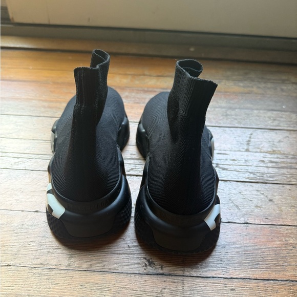 Balenciaga Black Slip-On Sneakers - Picture 1 of 4
